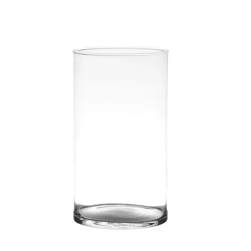 Hakbijl Glass Dekovase Transparent, Durchmesser 13.5 cm