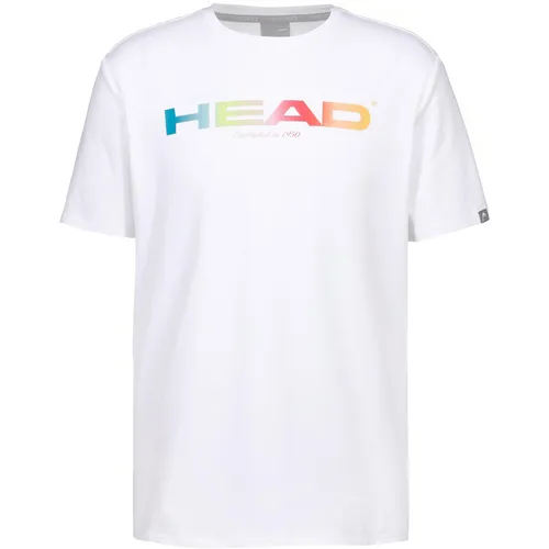 HEAD Rainbow T-Shirt Herren in white, Größe L HW 2025 von HEAD
