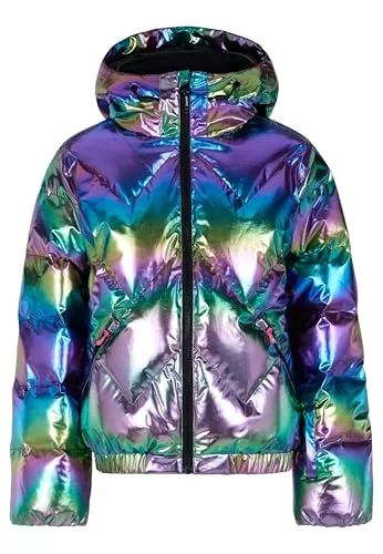 Protest PRTSELINA JR Mädchen Ski- und Snowboardjacke 164 - Skijacken mit fester Kapuze und Schneefang, ideal für unbeschwerte Tage im Schnee und optimalen Schutz vor Kälte und Nässe.