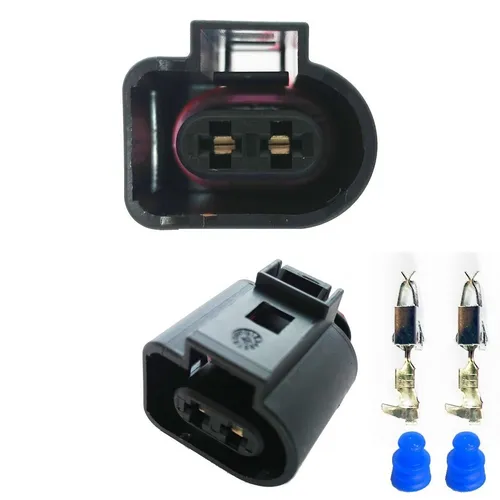Kfz-Stecker – AMP Tyco VAG 2-polig (Buchse) 1J0 973 722 1J0973722 Audi VW BMW