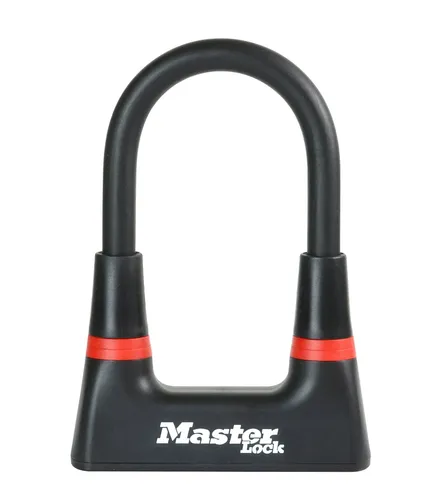 Master Lock Bügelschloss 8278EURDPRO - Fahrradschloss aus gehärtetem Stahl, besonders widerstandsfähig gegen Aufbruchversuche und ideal für sicheren Fahrradschutz.