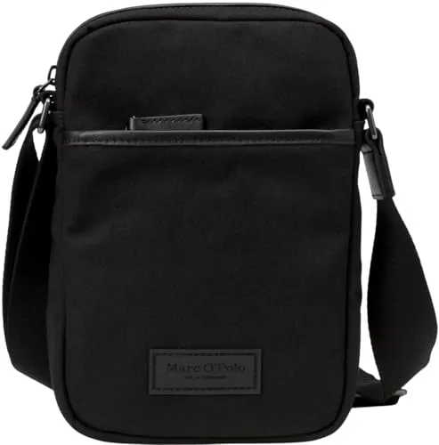 Stylische Marc O'Polo Umhängetasche S 17 cm schwarz - Elegante Handtasche in Schwarz, ideal für den täglichen Gebrauch und mit praktischen Fächern für optimale Organisation.