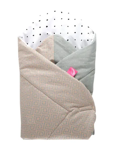 Einschlagdecke mit Kokos-Inlay, Babyhörnchen Kokos, Motherhood, OEKO-TEX® STANDARD 100 Klasse 1 zertifiziert