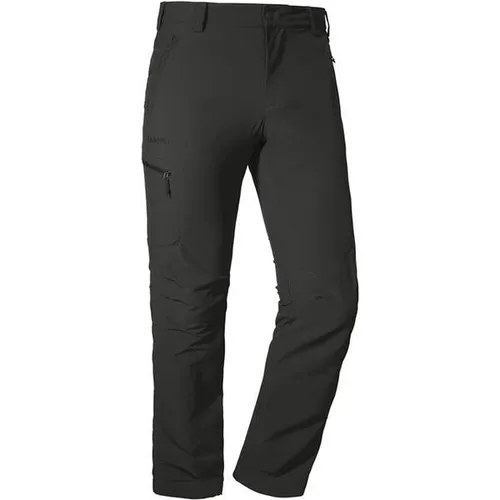 Schöffel Herren Pants Folkstone - Leichte Wanderhose aus Stretch-Material für hohe Bewegungsfreiheit, mit vorgeformten Knien und verstellbarem Bund – ideal für Outdoor-Aktivitäten.