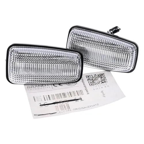 BRANDT LED Seitenblinker Set für Peugeot und Fiat – Plug&Play - BRANDT LED Seitenblinker Set (2 Stück) für einfache Montage. Kompatibel mit verschiedenen Peugeot und Fiat Modellen. E-geprüfte Qualität für optimale Sichtbarkeit im Straßenverkehr.
