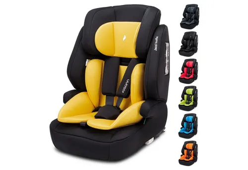 Osann Autokindersitz Jazzi Isofix - sicherer Begleiter von 15 Monaten bis 12 Jahre - Kindersitz 9-36 kg mit Isofix für optimale Sicherheit und Komfort, mitwachsend dank verstellbarem Gurtsystem und höhenverstellbarer Kopfstütze.