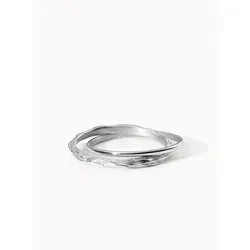 Purelei Ring Double-Match Ref 22492    (10) in silber von PURELEI