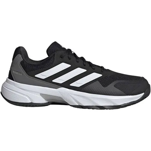 Adidas Courtjam Control Herren Tennisschuhe Sandplatz - Tennisschuhe für Sandplätze mit Adiwear-Gummisohle für hohe Abriebfestigkeit und EVA-Bounce-Zwischensohle für optimalen Komfort und Dämpfung.