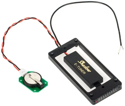 Schattenkontur ESH HB-T-CT-B Schwarzes Gitarrenstimmgerät