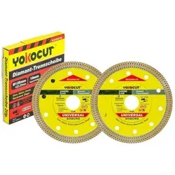 Diamanttrennscheibe Fliesen Beton Stein Granit ∅ 125mm 22,23mm