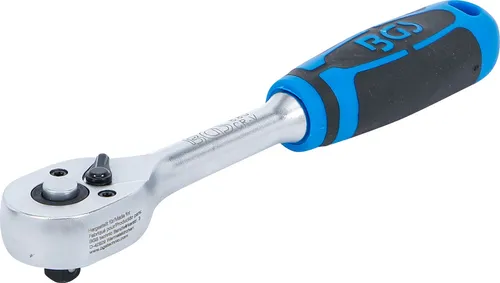 BGS Umschaltknarre | gerade Ausführung | feinverzahnt | Abtrieb Außenvierkant...