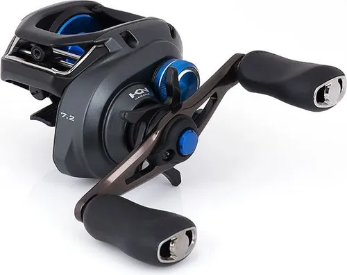 Shimano SLX 151HG Linkshand Angelrolle - Hochwertige Angelrolle mit leichtem Aluminium Hagane Body, ideal für präzises Werfen und Kontrolle. Verfügbar in verschiedenen Übersetzungen, perfekt für Angler, die Leistung schätzen.