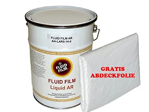 COLOURLOCK Fluid Film Liquid AR Korrosionsschutz 5 Liter Kanister + gratis Abdeckplane