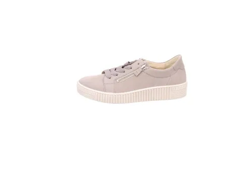 Gabor Sneaker low in Beige - Größe 35 EU - Elegante Sneaker in Beige, Größe 35 EU. Ideal für den Alltag, kombinierbar und bequem für stundenlangen Tragekomfort.