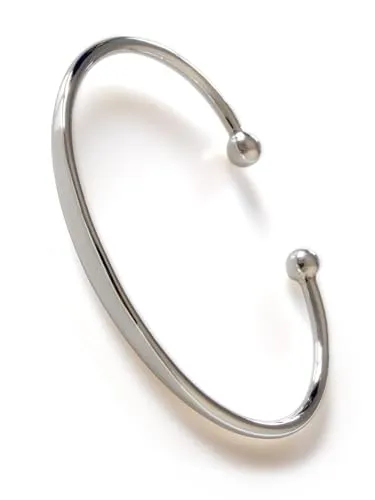 Sterling Silber Herren-Damen-Armreif Wikinger Schmuck 925 - Armband aus handgefertigtem Sterlingsilber, ovaler Form und anpassbar, ideal für Unisex-Stil und jeden Anlass.