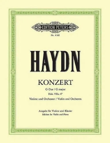 Joseph Haydn / Violin Concerto in G Hob. VIIa:49790014021009