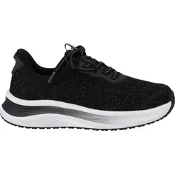 Orthofeet Nira - Hands-Free Orthopädischer Damen Slip-in Sneaker Schwarz, Größe 39 - Sneaker & Sportschuhe für Damen mit innovativer Slip-On-Technologie für müheloses Anziehen. Reduziert Schmerzen und bietet optimalen Komfort durch Ortho-Cushion System und hochwertige orthopädische Einlegesohlen.