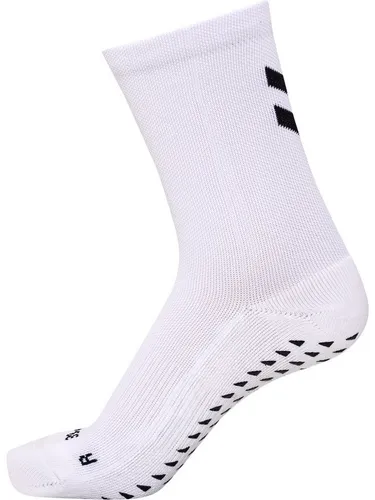 hummel Socken hmlESSENTIAL GRIP SOCKS WHITE/BLACK in weiß von hummel