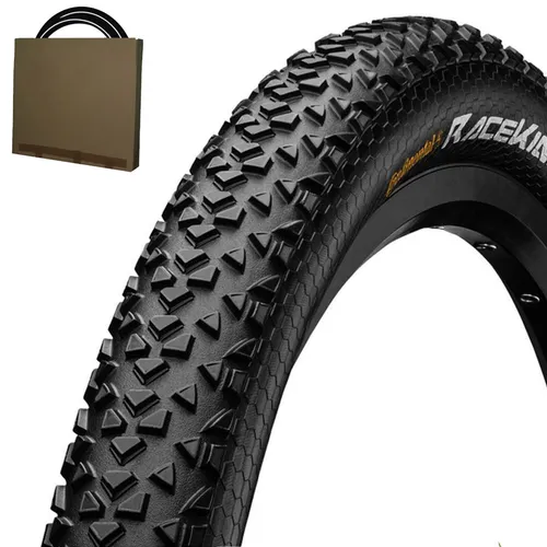 Continental Race King 27.5 X 2.20 Fahrradreifen - Hochwertiger Fahrradreifen mit exzellentem Pannenschutz, ideal für Freizeitsportler. Leicht und strapazierfähig für optimale Fahrqualität.
