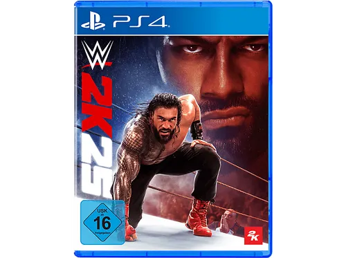 WWE 2K25 - PS4 - Erlebe das ultimative Wrestling-Spiel mit über 300 Charakteren, darunter Legenden und aktuelle Superstars. Neue Modi wie 2K Showcase und intergender Wrestling bieten unvergleichlichen Spielspaß!