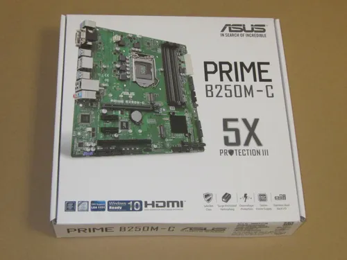 Produktbild ASUS PRIME B250M-C MicroATX Mainboard, LGA1151, DDR4 (90MB0SQ0-M0EAYM)