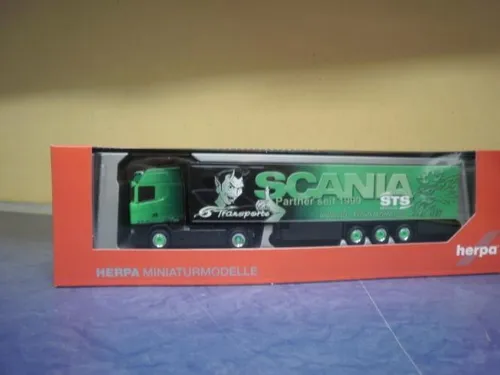 Herpa LKW Scania CS 20 HD/Aerop. Kühl-KSZ GS Transporte 309370