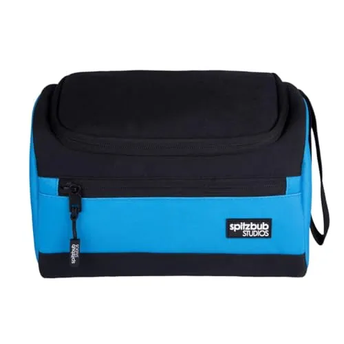 Spitzbub Kulturbeutel Kuturtasche zum aufhängen Reise Waschtasche (Blau)