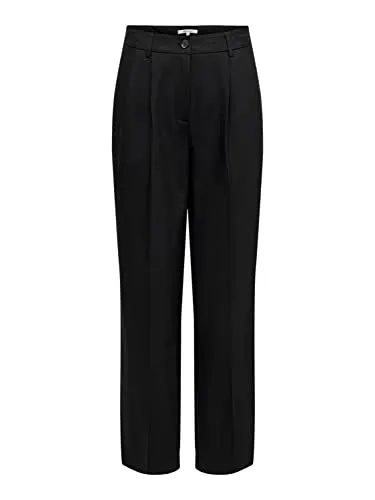 ONLY Damen Hose 15279728 Black 34-32 - Stretchjeans für Damen, aus robustem Material gefertigt und ideal für aktive Freizeitgestaltung.