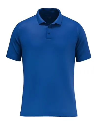 JAKO Unisex Polo Uni - 6305 in royal, Größe L - Hallenschuhe und mehr: Das JAKO Polo Uni vereint Stil und Nachhaltigkeit mit 100% recyceltem Polyester und atmungsaktiver Qualität für optimalen Tragekomfort bei Sport und Freizeit.