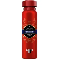 Old Spice Captain Dezodorant, 150 ml - Deodorant mit betörendem Duft, der bis zu 48 Stunden lang vor unangenehmen Gerüchen schützt. Hinterlässt keine Flecken und sorgt für langanhaltende Frische.