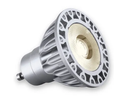Soraa LED-Leuchtmittel Vivid 3 MR16 GU10 - 7.5W Vollspektrum - Energiesparlampe mit 7,5 Watt und CRI 95 für überragende Lichtqualität, dimmbar und ideal für stimmungsvolle Beleuchtung. Perfekte Farbwiedergabe dank innovativer GaN auf GaN Technologie.