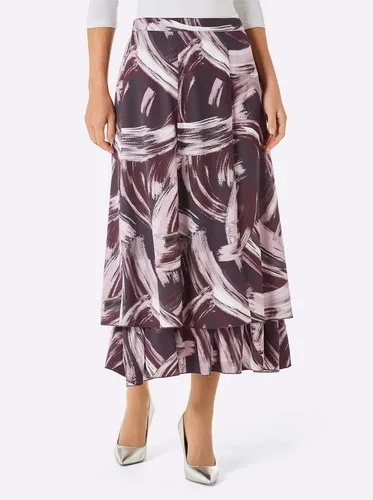 creation L A-Linien-Rock Lyocell-Rock in lila von creation L