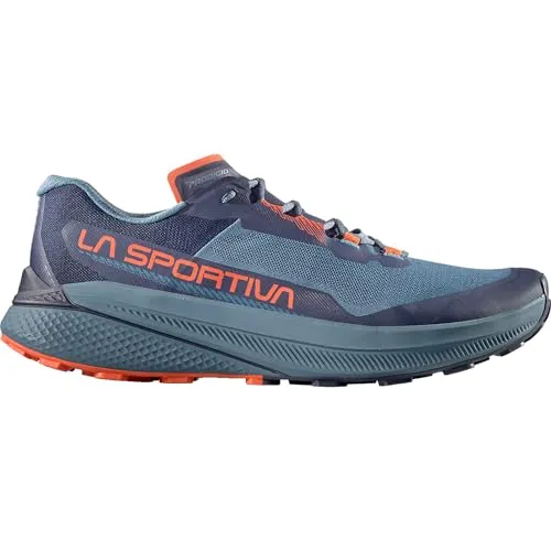 La Sportiva Trail-Laufschuhe Prodigio - Herren, Größe 43 - Laufschuhe für Ultra-Trail, ausgestattet mit innovativem XFLow-Schaumstoff für maximale Dämpfung und Energierückgabe, ideal für anspruchsvolle Läufer.