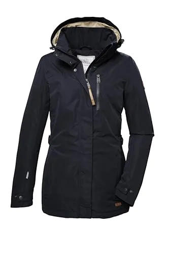 G.I.G.A. DX Damen Funktionsjacke/Outdoorjacke mit abzippbarer Kapuze GS 26 WMN JCKT, dunkelnavy, 50, 41452-000
