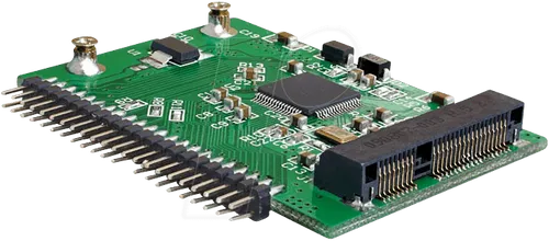 mSATA SSD zu IDE 44 Pin Konverter 62434 - Adapter für mSATA SSD auf IDE 44 Pin, ermöglicht die Nutzung moderner Speicherlösungen in älteren Systemen.