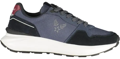 Moderner Herren-Sportschuh in Blau mit Kontrastelementen und Komfort
