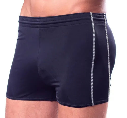 Aquarti Herren Badehose mit Kordelzug - 7XL, Schwarz - Herren-Bademode in Größe 7XL, mit praktischem Kordelzug und elastischem Gummibund für optimalen Tragekomfort im Wasser.