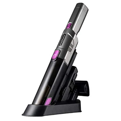 Bob Home Akku-Handstaubsauger Flex CLEAN - Beutelloser Handstaubsauger mit 90 Watt Power, 2200 mAh Lithium-Ionen Akku und leistungsstarkem BLDC Motor – ideal für gründliche Reinigung ohne Kabelsalat.