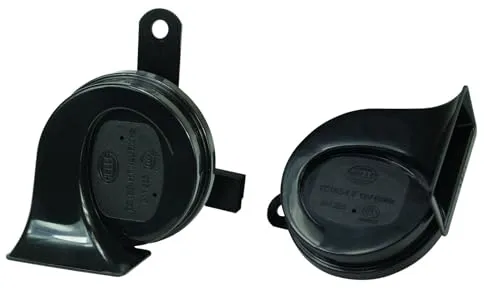 Hella 012010901 BX Hupenhorn-Set (Toyota), 12 V, Schwarz