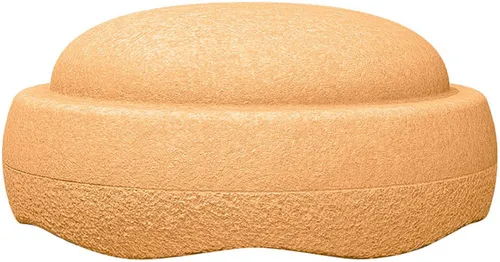 Stapelstein - Light Orange, Einzelner Stapelstein - Klemmbausteine, fördert Kreativität und Bewegung; sicher ohne scharfe Kanten, 100% recycelbar und ideal für fantasievolles Spielen.