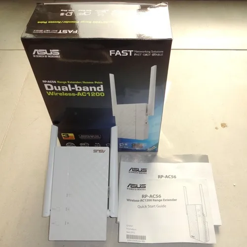 Asus RP-AC56 AC1200 Dual-Band Repeater Access Point Media Bridge komplett OVP