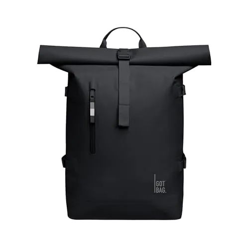 Nachhaltiger Rucksack ROLLTOP 2.0 Unisex 31 - Rucksack aus recyceltem Meeresplastik, wasserdicht und erweiterbar auf 66 cm – ideal für Alltag und Outdoor-Abenteuer.