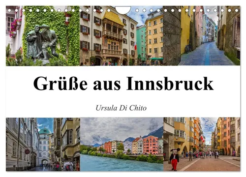 Grüße aus Innsbruck (Wandkalender 2026 DIN A4 quer), CALVENDO Monatskalender