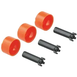 GROHE Spindel 49088, für SmartControl Unterputz, für Kartusche 48 359 000, inklusive Montageschablone, 3 Stück - Weiß