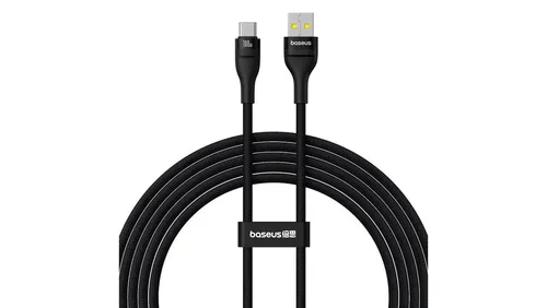 Kabel Baseus Flash 2 USB-A / USB-C 100W 2 m - czarny