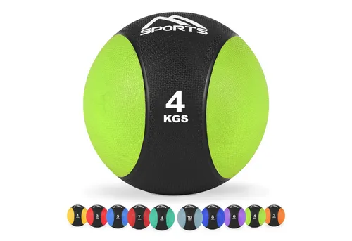 MSports® Medizinball Medizinball 1 – 10 kg – inkl. Übungsposter
