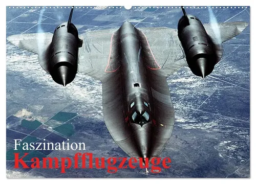 Elisabeth Stanzer | Faszination Kampfflugzeuge 2026 - Wandkalender DIN A2 mit faszinierenden Motiven militärischer Flugzeuge. Ideal für Luftfahrt-Enthusiasten und als Geschenk für Hobbyisten. Hochwertiger Druck und ansprechendes Design.