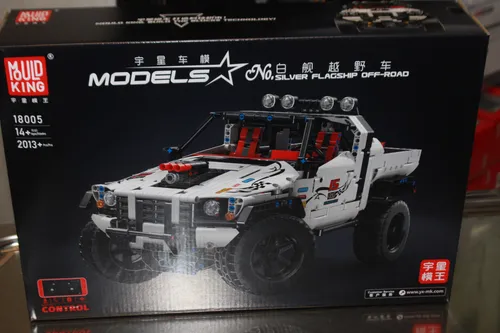 Mould King 18005 RC Geländewagen Silver Flagship