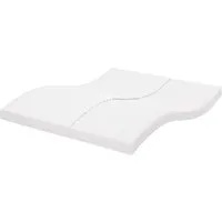vidaXL Schaumstoffmatratze 200x220cm mit 7 Liegezonen - Matratzen mit optimaler Körperunterstützung und Druckentlastung für erholsamen Schlaf. Pflegeleichter Bezug mit Reißverschluss und waschbar bis 40 °C.