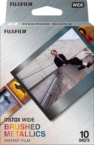 INSTAX WIDE BRUSHED METAL WW 1 Nachfüllpack
